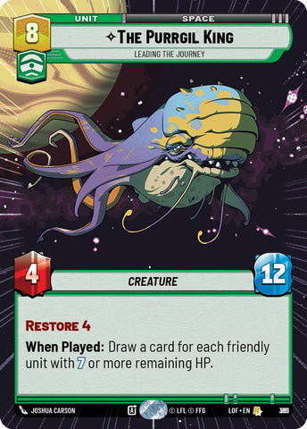 The Purrgil King - Leading The Journey (861) (Hyperspace Foil) (861) [Legends of the Force]