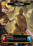 Mace Windu - Leaping into Action (1102) (Prestige Foil) (1102) [Legends of the Force]