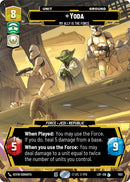 Yoda - My Ally is the Force (1103) (Prestige Foil) (1103) [Legends of the Force]