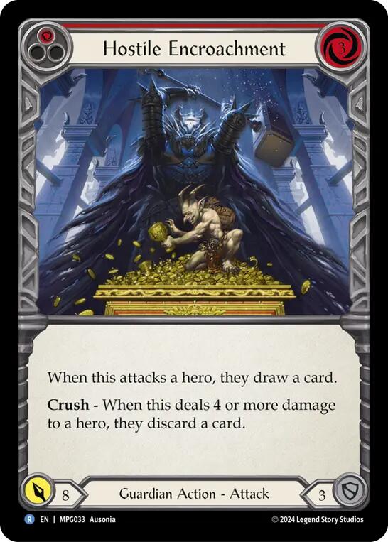 Hostile Encroachment [MPG033] (Mastery Pack Guardian)  Rainbow Foil