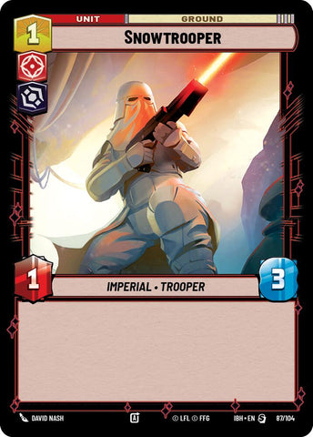 Snowtrooper (87/104) (87/104) [Intro Battle: Hoth]