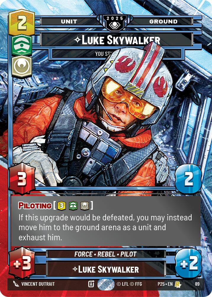Luke Skywalker (89) - You Still With Me? (89) [Organized Play Promos]