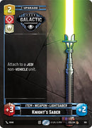 Knight's Saber (109) (109) [Organized Play Promos]