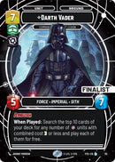 Darth Vader (114) - Commanding the First Legion (Finalist) (114) [Organized Play Promos]