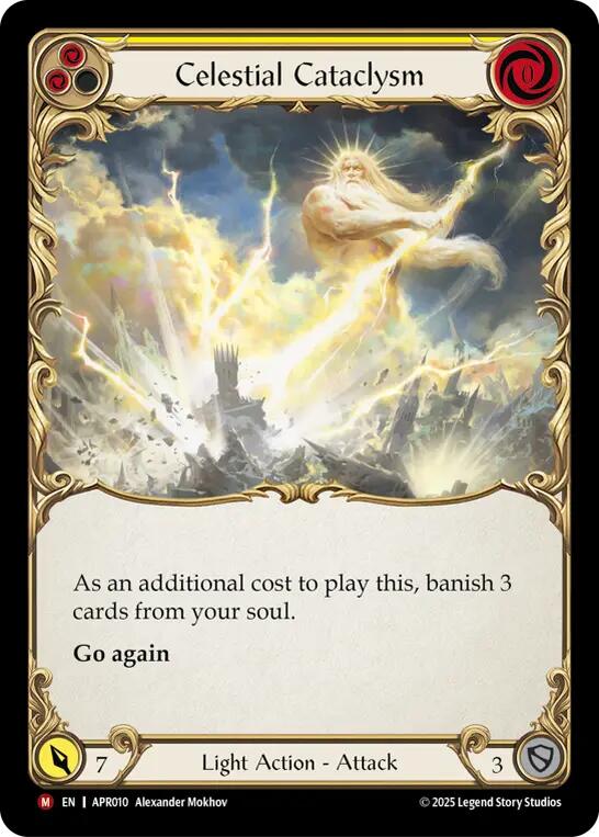 Celestial Cataclysm [APR010] (Armory Deck: Legends Prism)