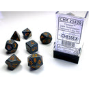 7-Die Set Opaque: Dark Grey/Copper