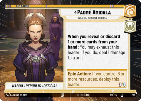 Padme Amidala - What Do You Have to Hide? (Hyperspace) (280) (280) [Secrets of Power]