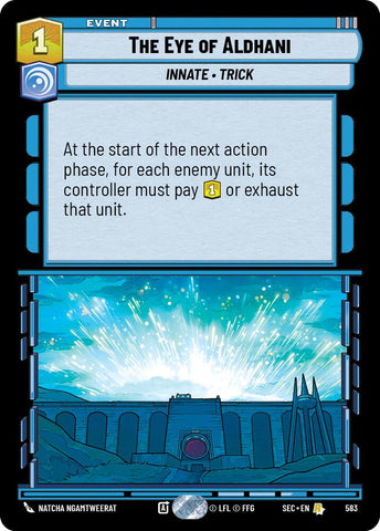 The Eye of Aldhani (583) (Foil) (583) [Secrets of Power]