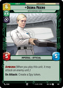 Dedra Meero - With Verifiable Data (Foil) (597) (597) [Secrets of Power]