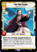Obi-Wan Kenobi - Wan Kenobi (715) - Finding What Doesn't Exist (Foil) (715) (715) [Secrets of Power]