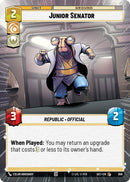Junior Senator (956) (Hyperspace Foil) (956) [Secrets of Power]