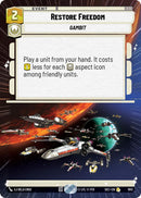 Restore Freedom (1013) (Hyperspace Foil) (1013) [Secrets of Power]