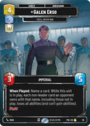 Galen Erso - You'll Never Win (38) (38) [Sector and Regional Promos: Season 1]