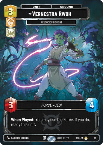 Vernestra Rwoh - Precocious Knight (48) (48) [Sector and Regional Promos: Season 1]