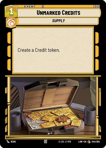 Unmarked Credits (244/264) (244/264) [A Lawless Time]
