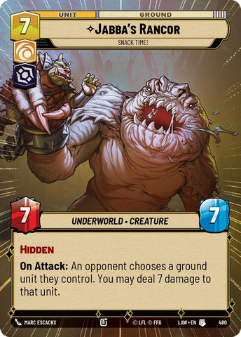 Jabba's Rancor - Snack Time! (480) (Hyperspace) (480) [A Lawless Time]