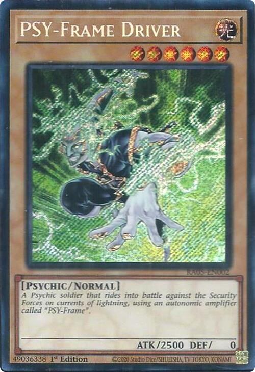 PSY-Frame Driver (Secret Rare) [RA05-EN002] Secret Rare