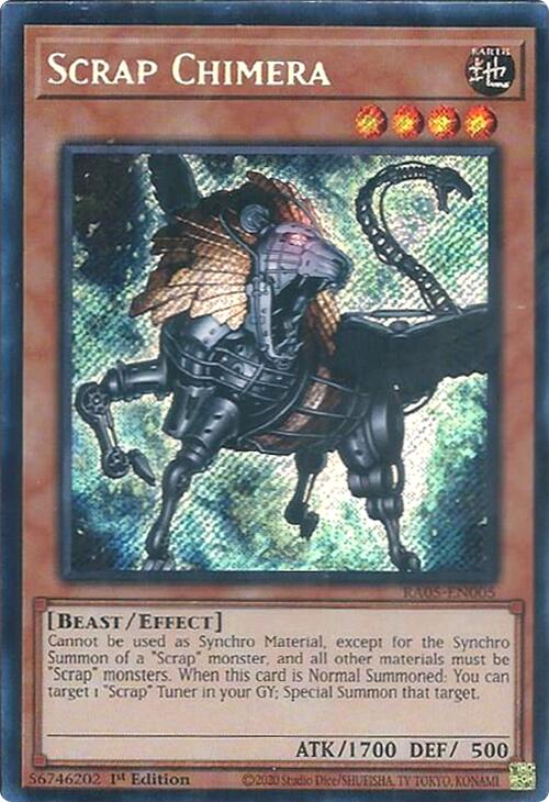 Scrap Chimera (Secret Rare) [RA05-EN005] Secret Rare