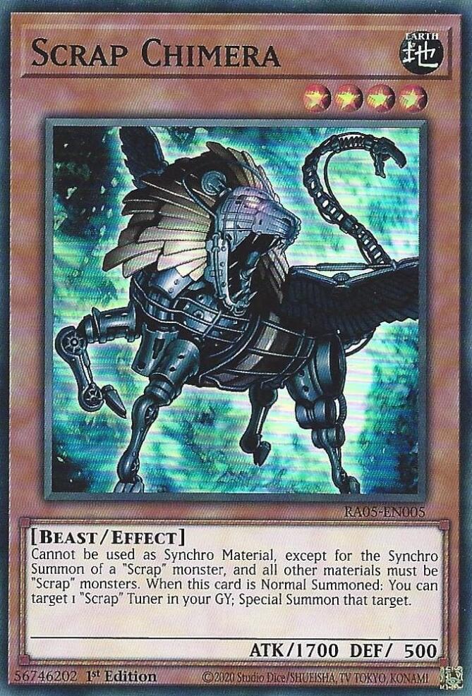 Scrap Chimera [RA05-EN005] Super Rare