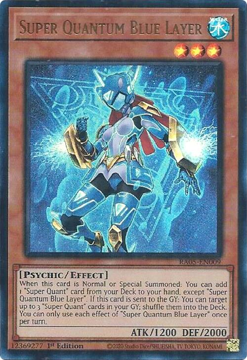 Super Quantum Blue Layer (Ultra Rare) [RA05-EN009] Ultra Rare