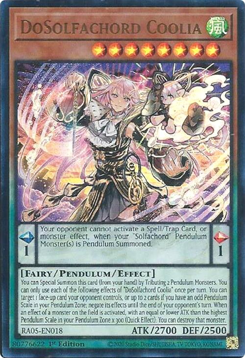 DoSolfachord Coolia (Ultra Rare) [RA05-EN018] Ultra Rare