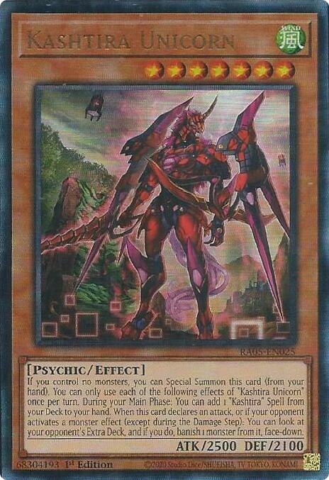 Kashtira Unicorn (Ultimate Rare) [RA05-EN025] Ultimate Rare
