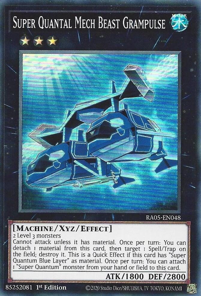 Super Quantal Mech Beast Grampulse [RA05-EN048] Super Rare