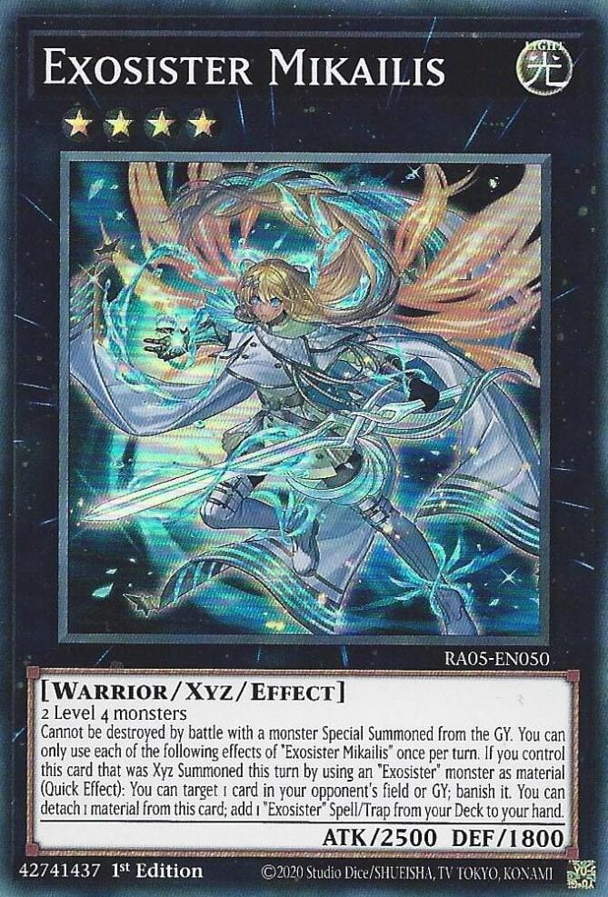 Exosister Mikailis [RA05-EN050] Super Rare