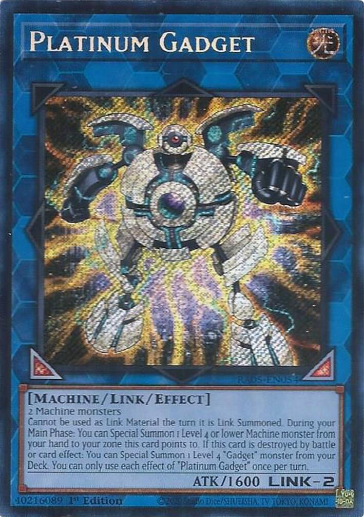 Platinum Gadget (Secret Rare) [RA05-EN054] Secret Rare