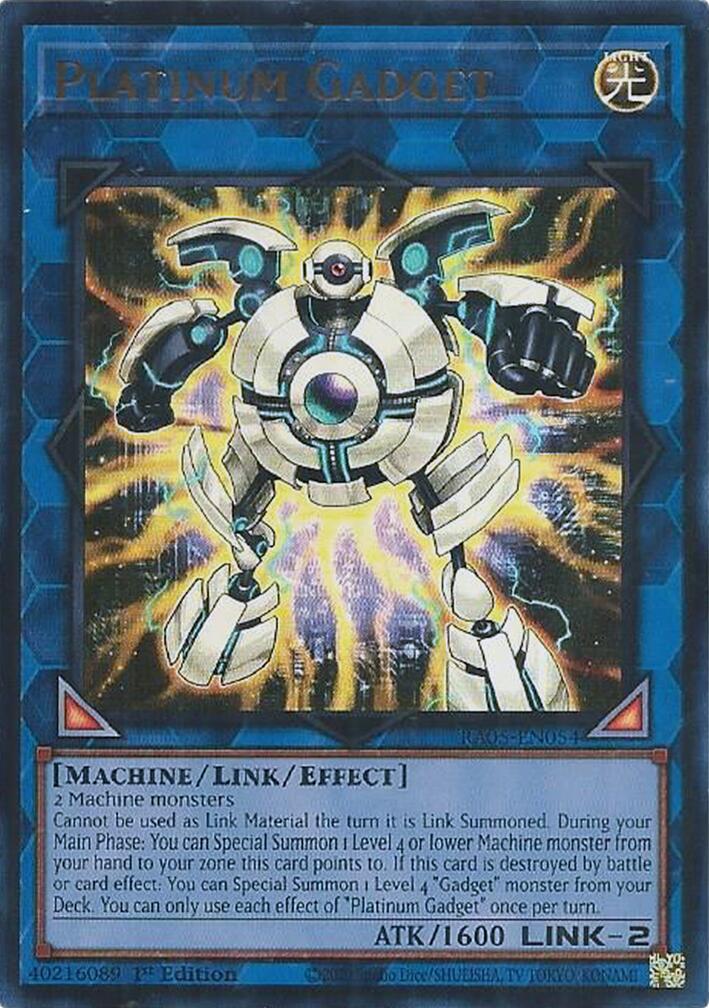 Platinum Gadget (Ultra Rare) [RA05-EN054] Ultra Rare