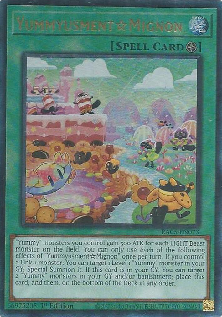 YummyusmentAcroquey (Ultimate Rare) [RA05-EN073] Ultimate Rare