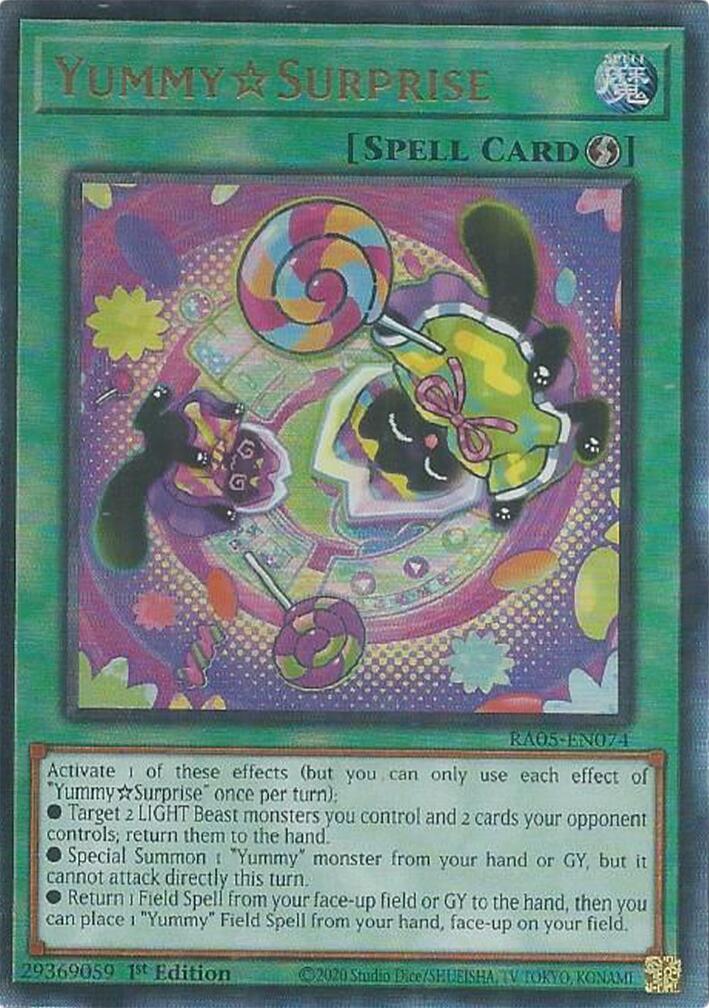 YummySurprise (Ultimate Rare) [RA05-EN074] Ultimate Rare