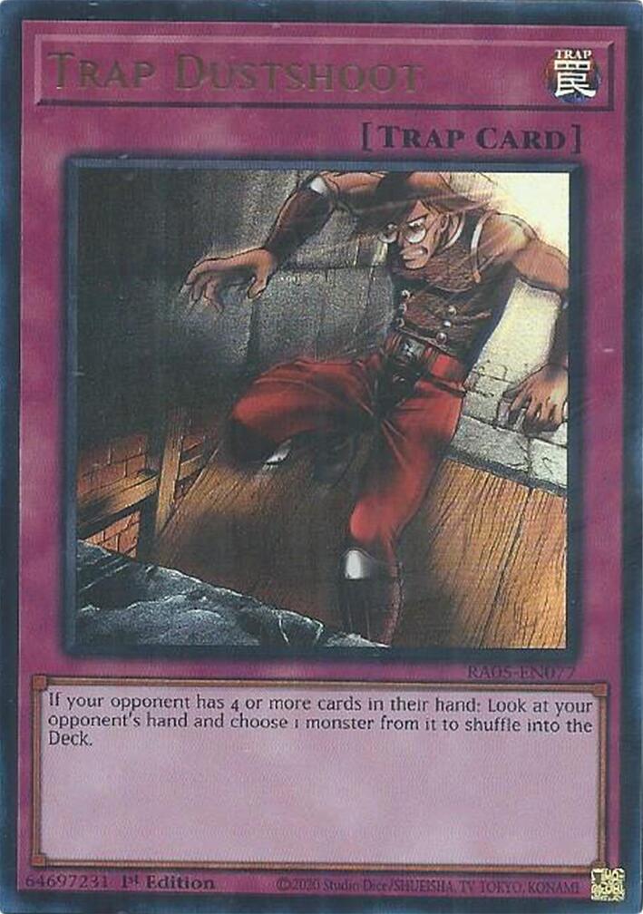 Trap Dustshoot (Ultra Rare) [RA05-EN077] Ultra Rare
