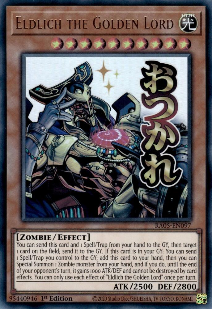 Eldlich the Golden Lord [RA05-EN097] Ultra Rare