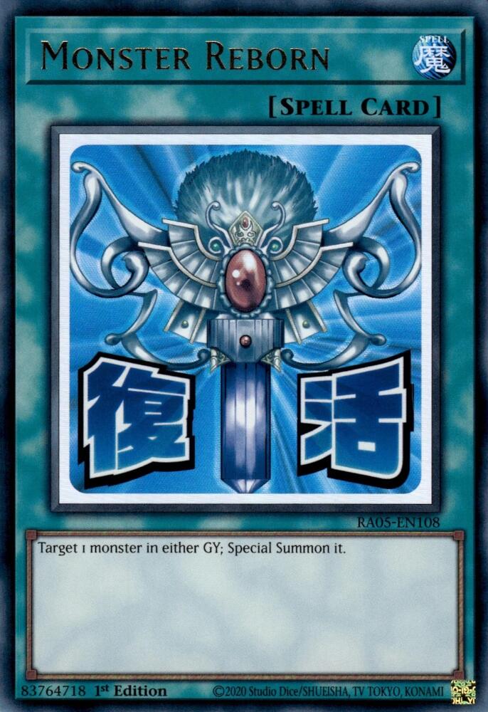Monster Reborn [RA05-EN108] Ultra Rare