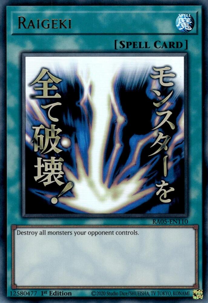 Raigeki [RA05-EN110] Ultra Rare