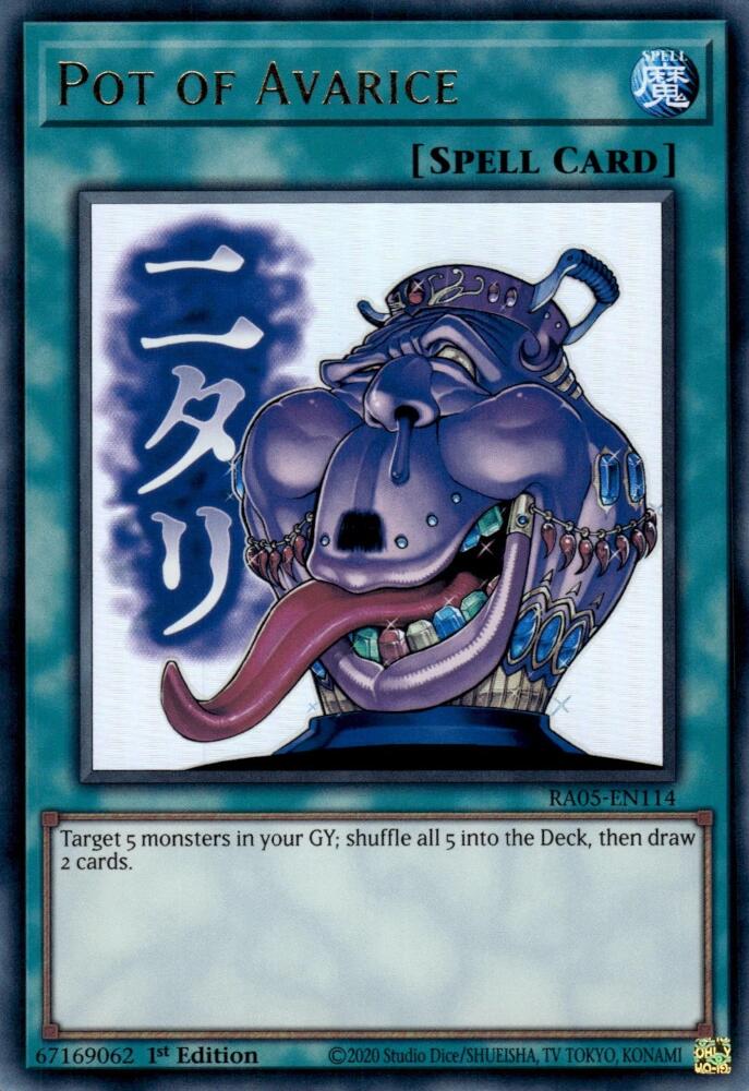 Pot of Avarice [RA05-EN114] Ultra Rare