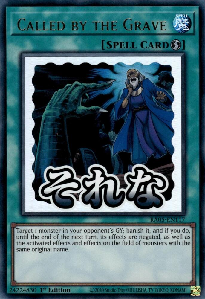 Called by the Grave [RA05-EN117] Ultra Rare