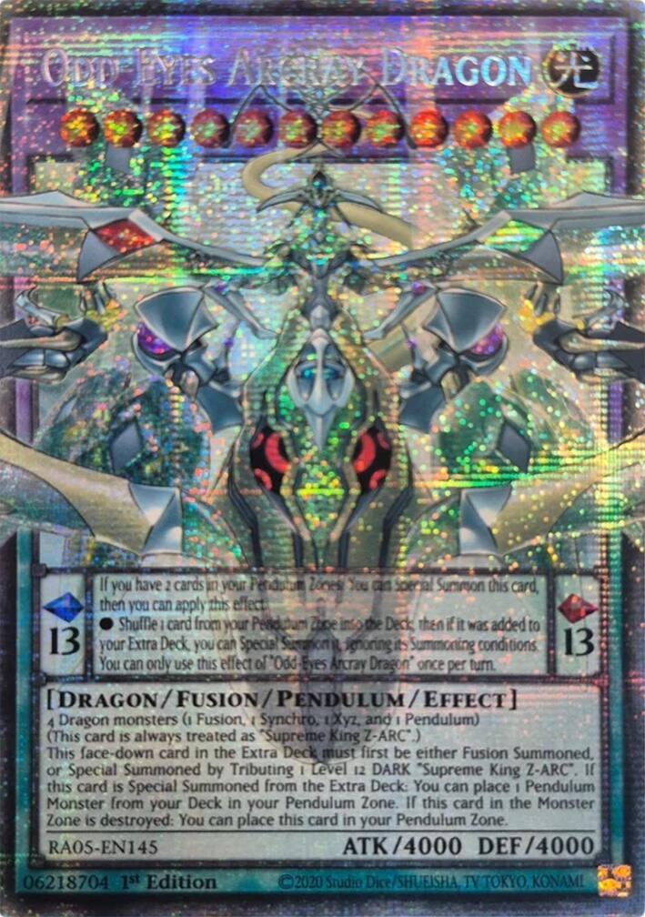 Odd-Eyes Arcray Dragon (Starlight Rare) [RA05-EN145] Starlight Rare