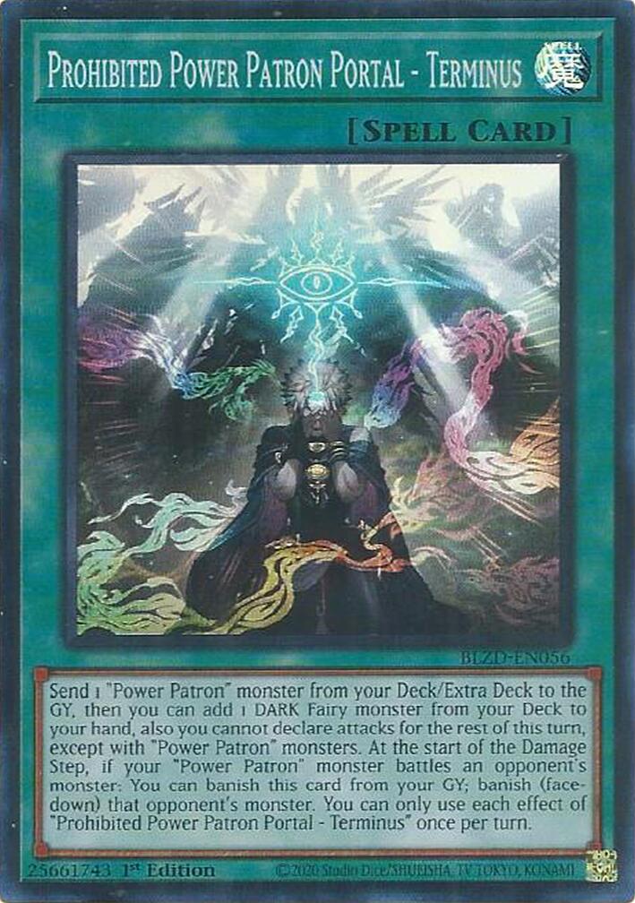 Prohibited Power Patron Portal - Terminus [BLZD-EN056] Super Rare