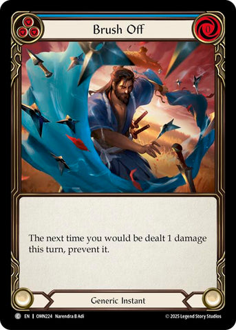 Brush Off (Blue) [OMN224] (Omens of the Third Age)