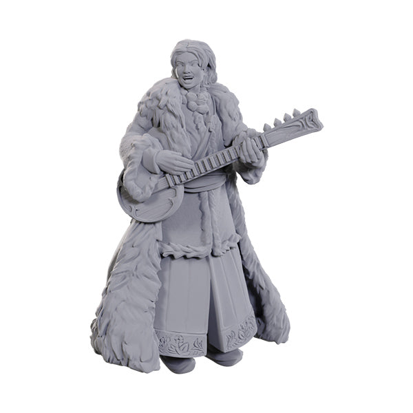 D&D Nolzur's Marvelous Miniatures: Unpainted Minis- Ansalon Human Bard