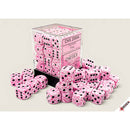 12mm 36d6 Speckled Dice: Pink
