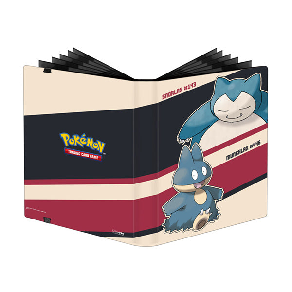 Binder: PRO 9-Pocket Pokemon- Snorlax & Munchlax