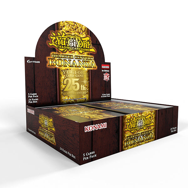Yu-Gi-Oh: Quarter Century Bonanza Booster Box Yu-Gi-Oh: Quarter Century Bonanza Booster Box