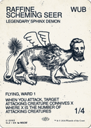 Raffine, Scheming Seer (0093) [Secret Lair x MSCHF: The Zeta Set]
