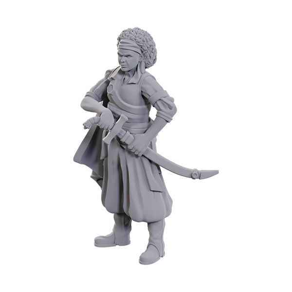 D&D Nolzur's Marvelous Miniatures: Unpainted Minis- Ansalon Human Rogue