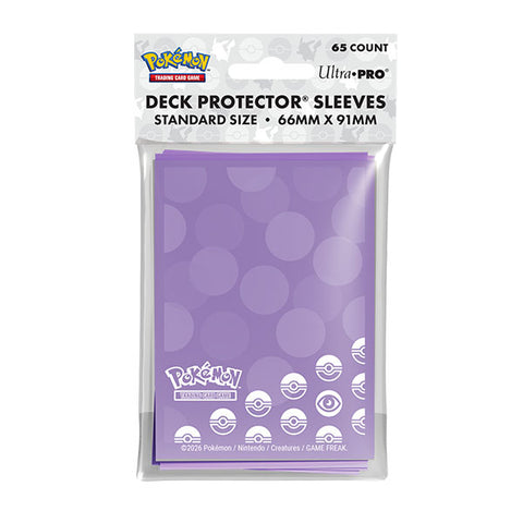 Deck Sleeves: Pokemon Energy- Psychic Type (65ct.)