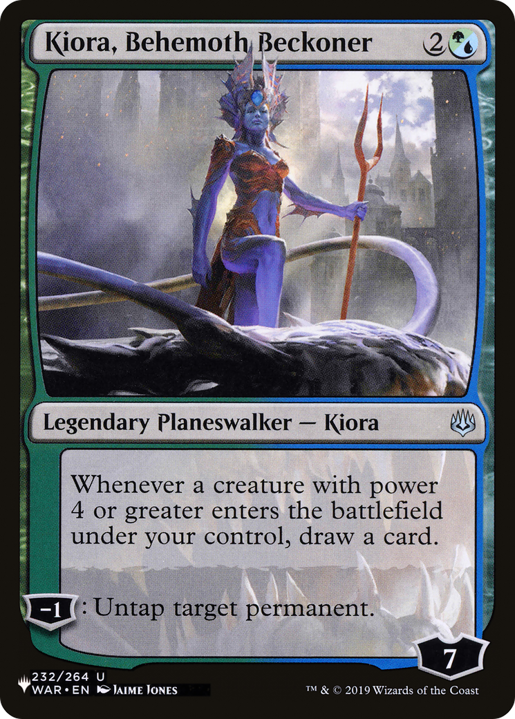 Kiora, Behemoth Beckoner [The List Reprints]