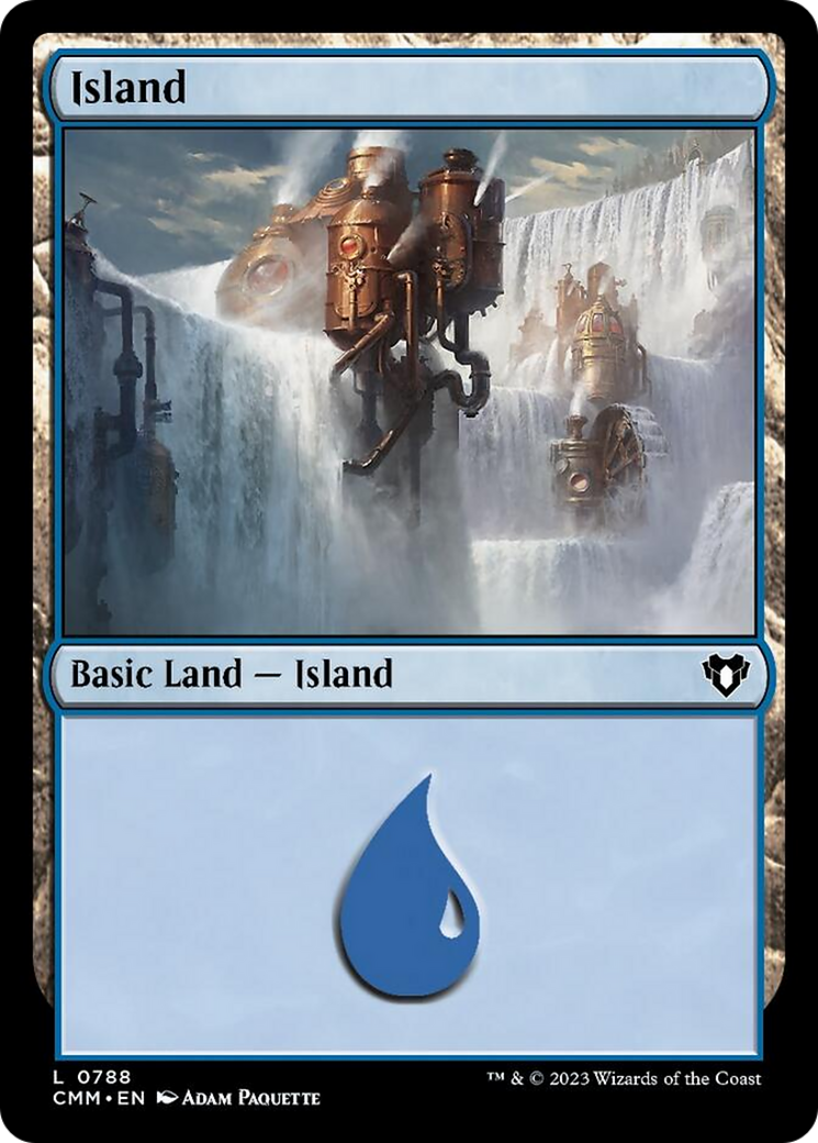Island (788) [Commander Masters]